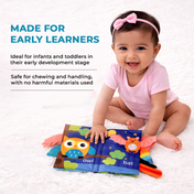 Adore Animal Kingdom Baby Cloth Tail Books- Marine Theme