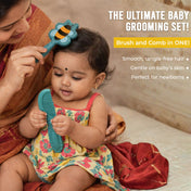 Adore Jungle Fun Baby Brush & Comb Set- Honey Bee