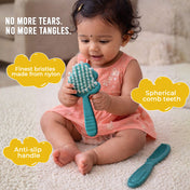 Adore Jungle Fun Baby Brush & Comb Set- Honey Bee