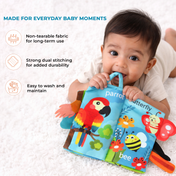 Adore Animal Kingdom Baby Cloth Tail Books- Marine Theme
