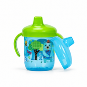 Adore Spazzo Duck Bill/ Hard Spout Sipper with Twin Handle & Hygiene Cap- 250ml- Green