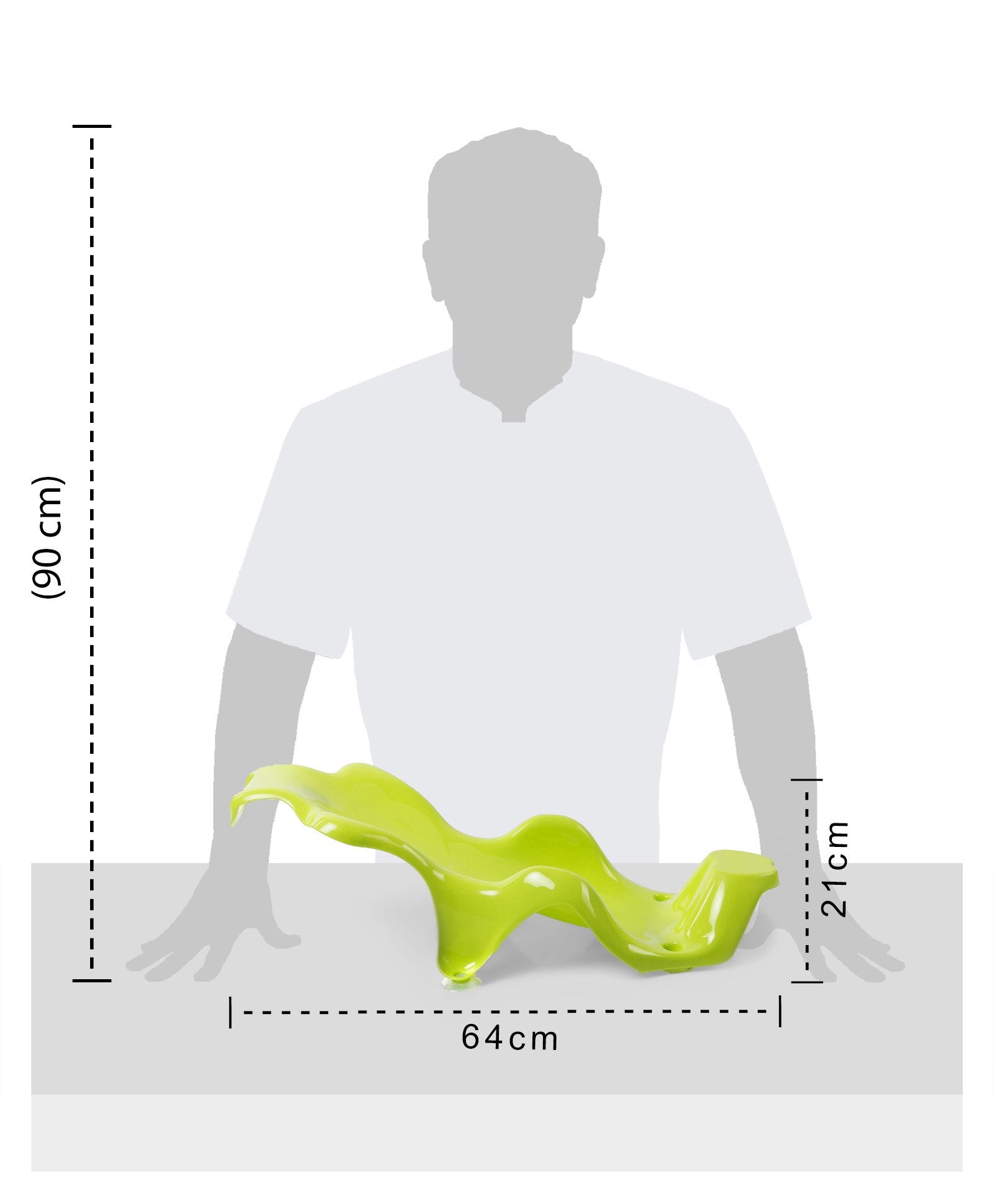 Adore Baby Bath Sling - Green