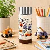 Adore Dr.Feed Little Champs Hot & Cold Insulated Steel Water Bottle 270ml-Cream