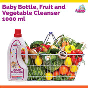 Adore Baby Bottle, Nipple & Vegetable Liquid Cleanser 1000ml- Bottle Pack