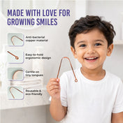 Adore Kids Copper Tongue Cleaner - Pack of 3pcs -Lil Dummies