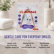 Adore Kids Copper Tongue Cleaner - Pack of 3pcs -Lil Dummies