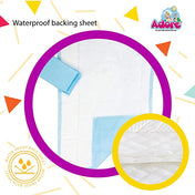 Adore Disposable Changing Mats Pack of 10 - Blue