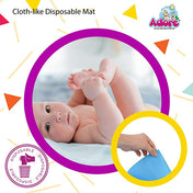 Adore Disposable Changing Mats Pack of 10 - Blue