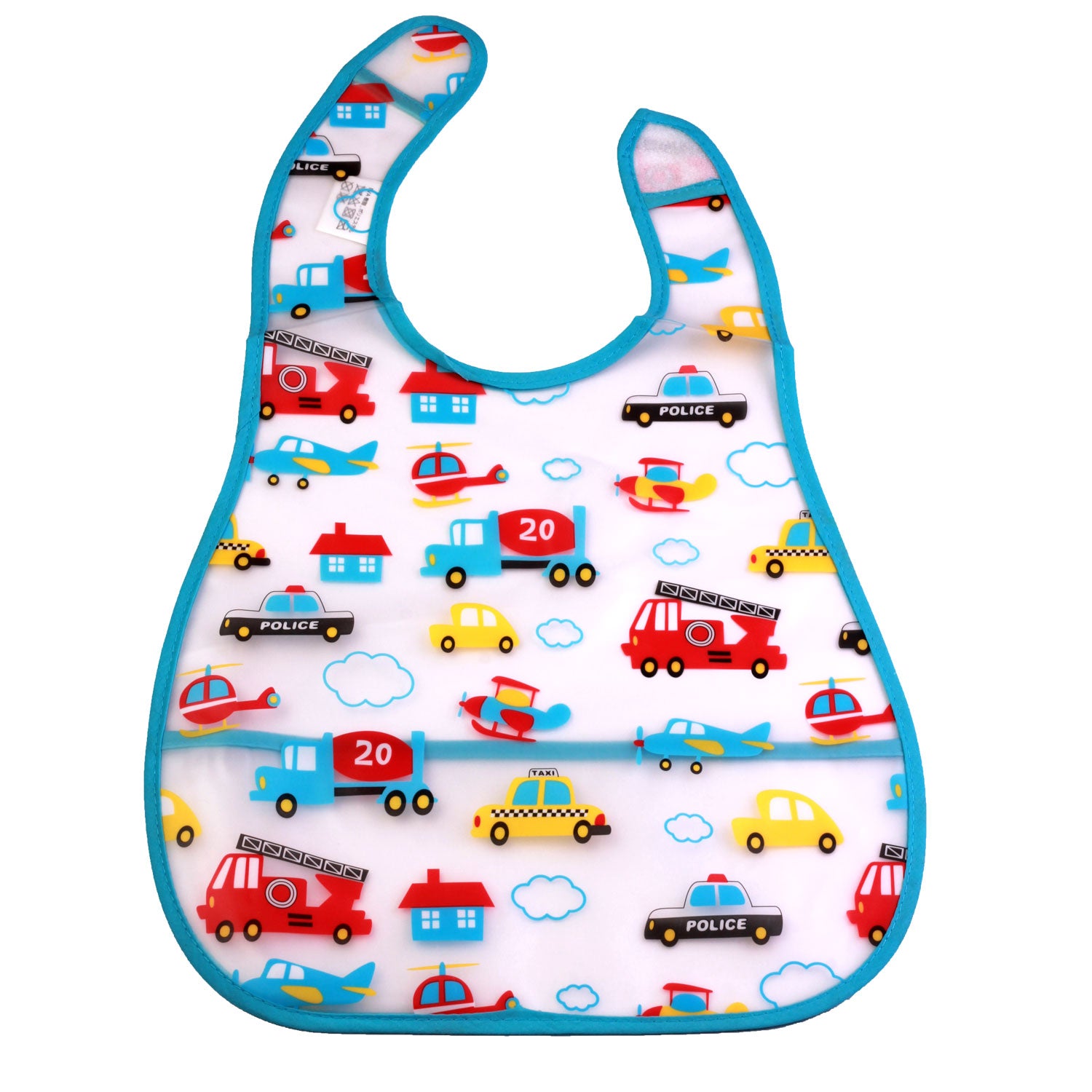 Adore Baby Washable And Reusable Bib (Color & Print May Vary) Pack of - 5