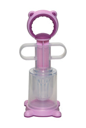 Adore Basics Baby Medicine Feeder with Silicone Syringe- Pink