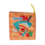 Adore Basics Mini Cloth Book - Graph Theme