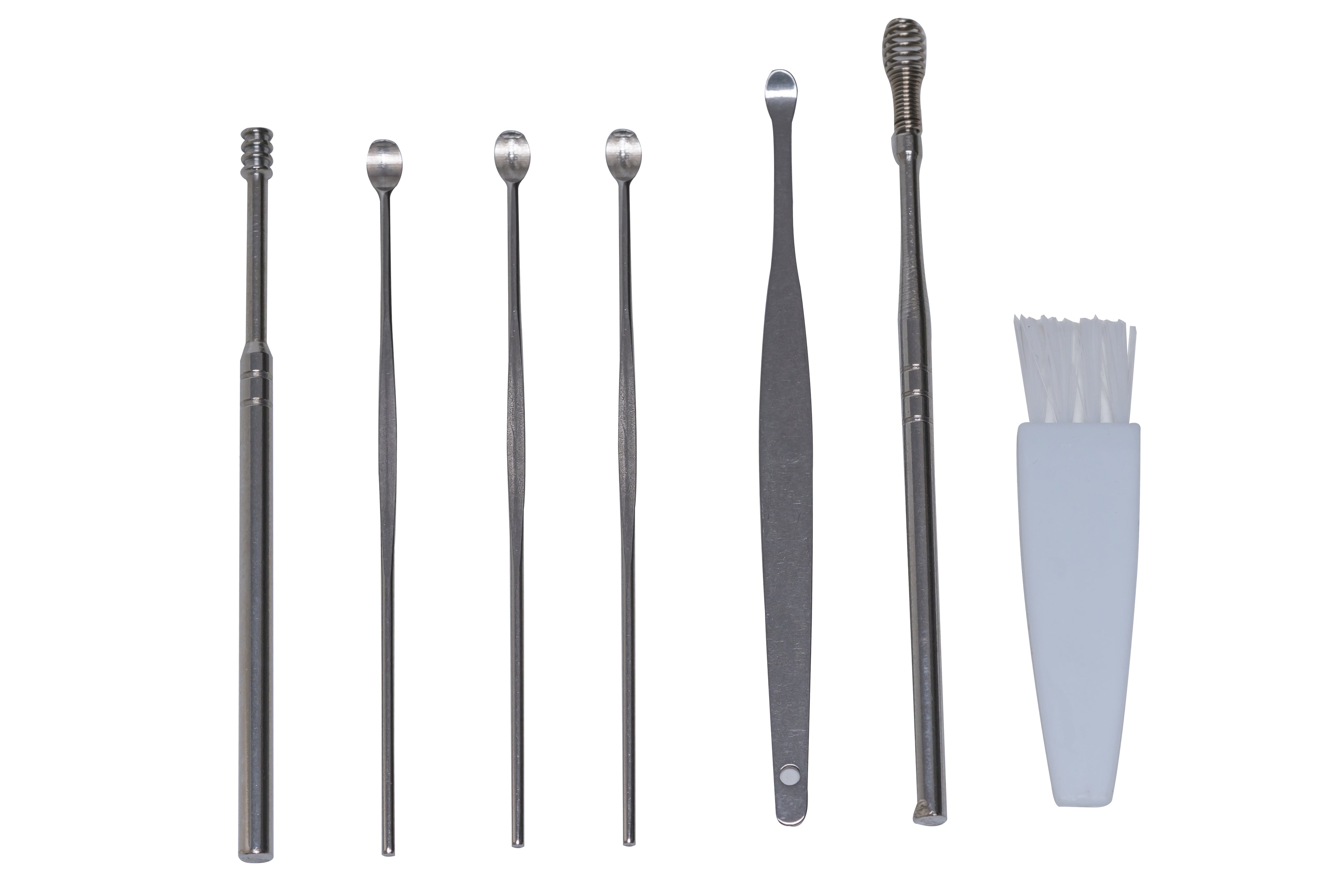 Adore TOMAHAWK! 6pc Stainless steel Ear wax cleaning Kit with Storage Case- Pack of 2