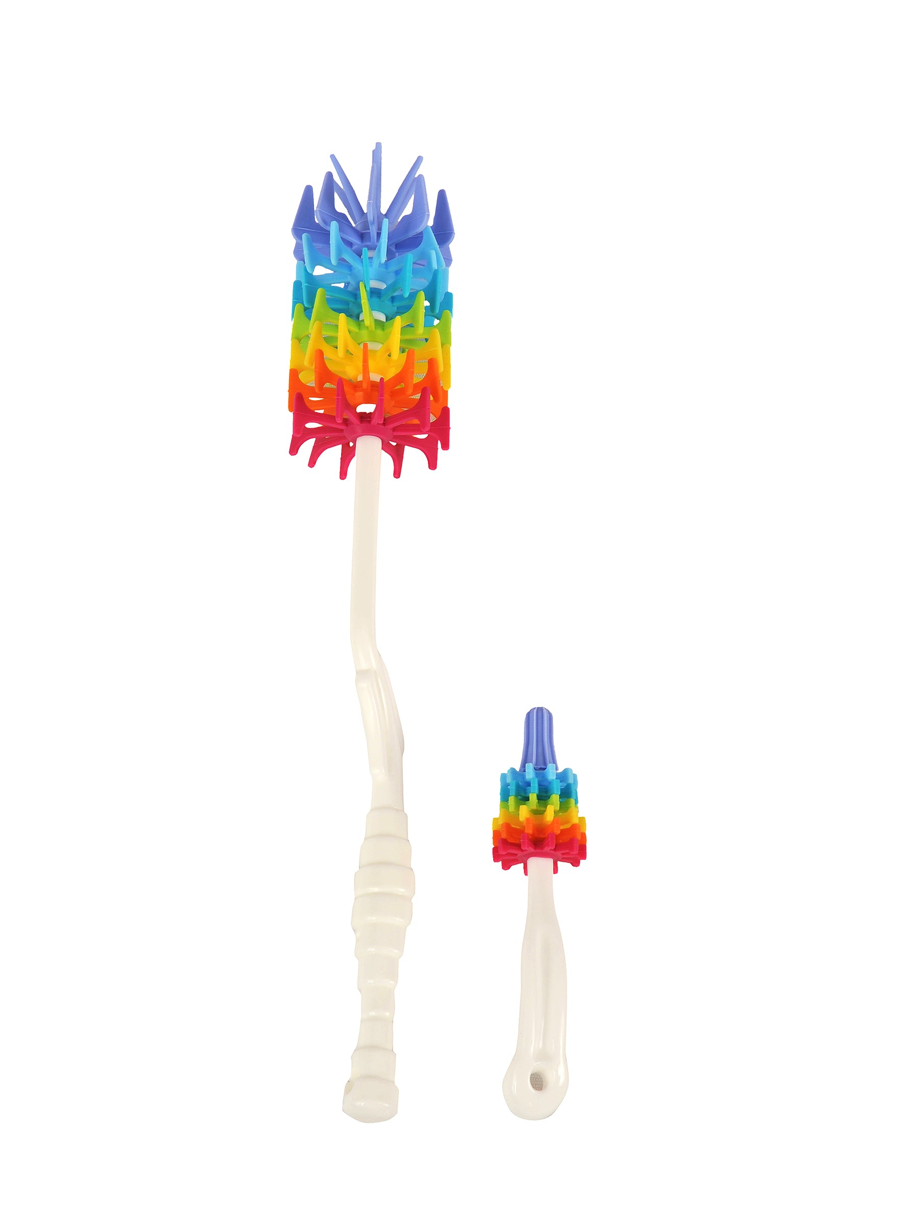 Adore Rainbow Bottle Cleaning Brush Kit - Multicolor