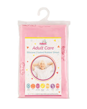 Baby Silicone Coated Baby Rubber Sheet -Bed – Bath – Massage - Repeat - 90*180 - Pink