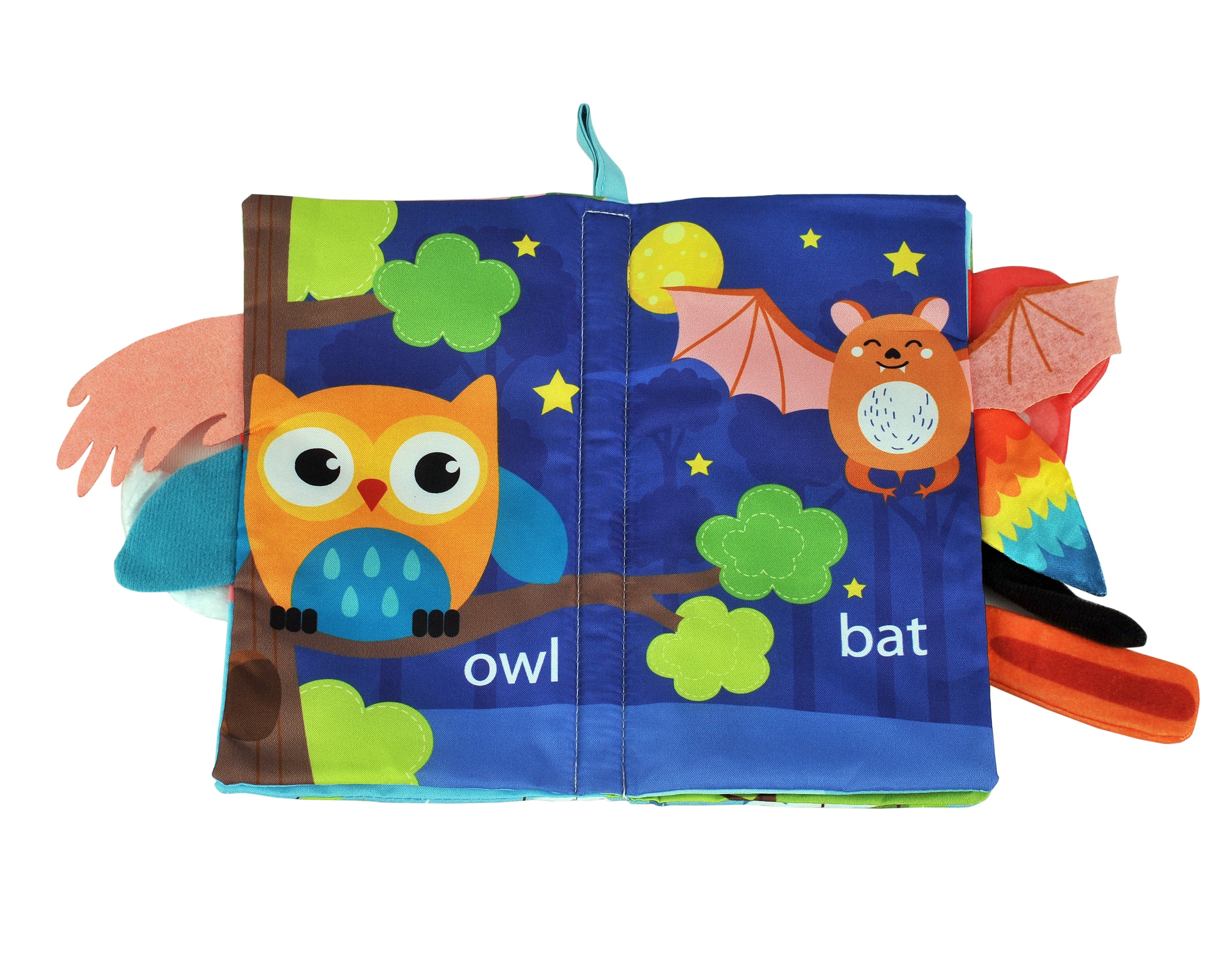 Adore Baby Basics Cloth Tail Books Flying Animals