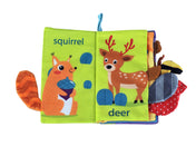 Adore Baby Basics Cloth Tail Books Land Animals