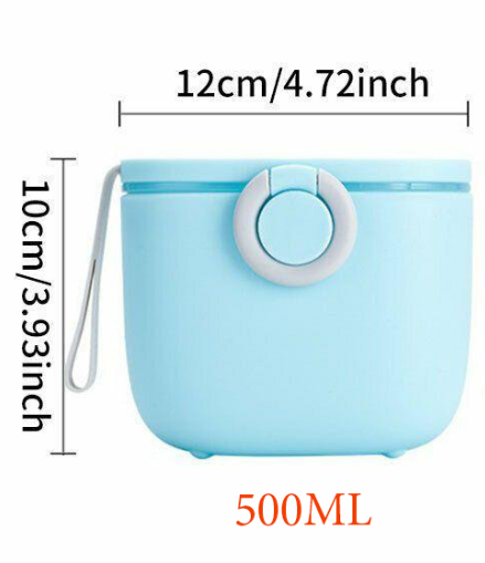 Adore Fantastico Milk Powder Container with Leveler Scoop 240 g - Blue