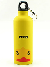 Adore Water Era Aluminum Kids Water Bottle 500ml - Duck Yellow