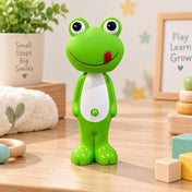 Adore Kids Pop Up Toothbrush with Safety Head Attractive Character - Slurrpy Frog