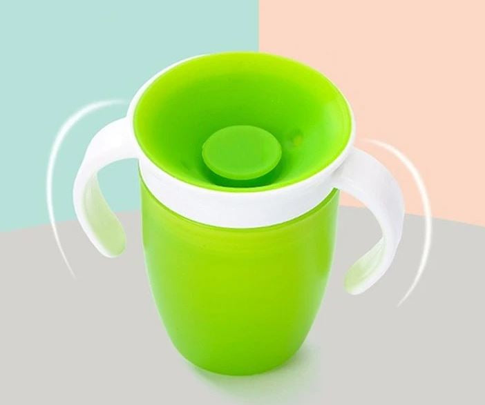 Adore Muse Trainer Cup the 360-Degree Spill-Proof Sippy Experience - Green