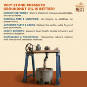 Nature's Next Pure & Premium Groundnut Oil - 1000 ml