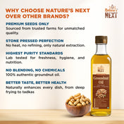 Nature's Next Pure & Premium Groundnut Oil - 1000 ml