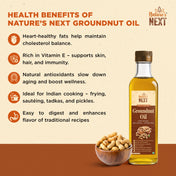 Nature's Next Pure & Premium Groundnut Oil - 1000 ml