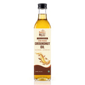 Nature’s Next Pure & Premium Cold-Pressed Groundnut Oil- Glass Bottle 500ml