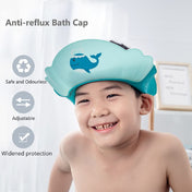 Adore Yoka! The Whale-Shaped Shampoo Hat with Adjustable Strap and Buckle - Blue