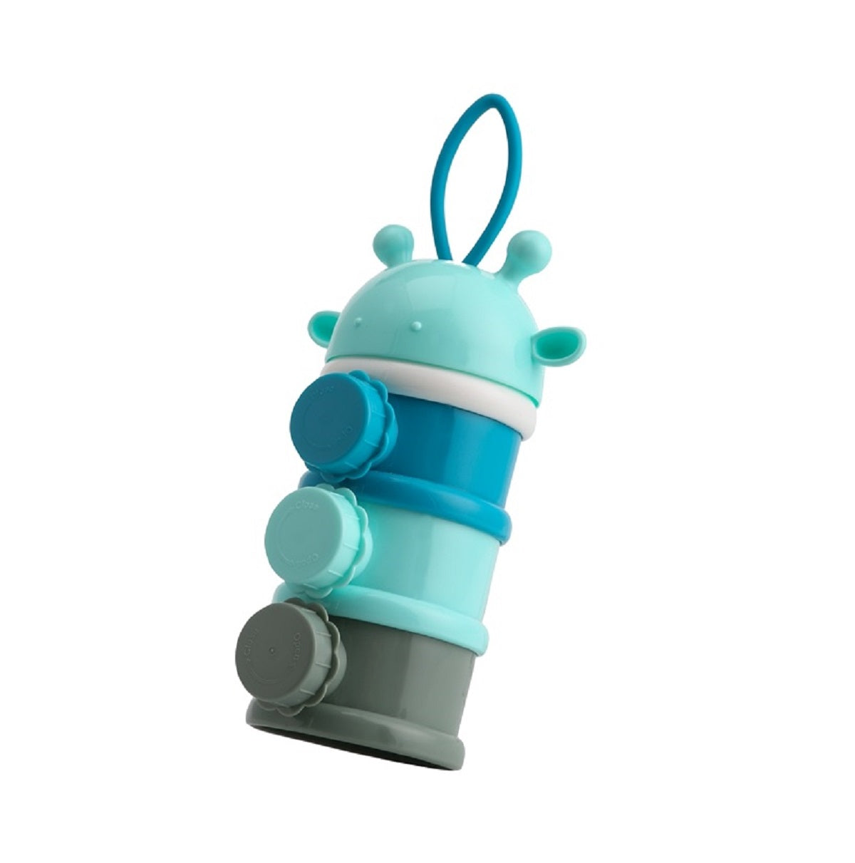 Adore Giraffio Milk Powder Container & Dispenser -3 Levels - Blue