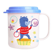 Adore Sipster Baby Sipping cup with Spill Proof Lid and Handle-Blue