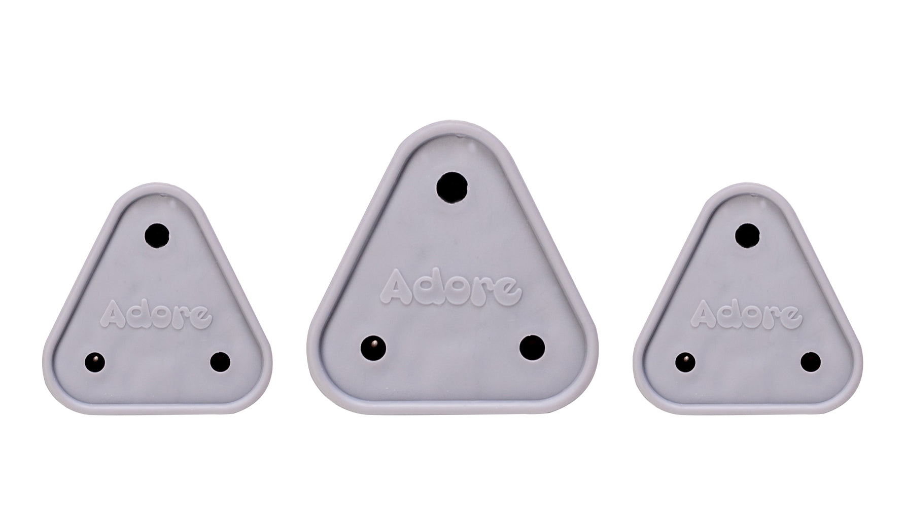 Adore Baby Safety Child Proofing Electrical Socket Cover Set- Pack of 12-Grey