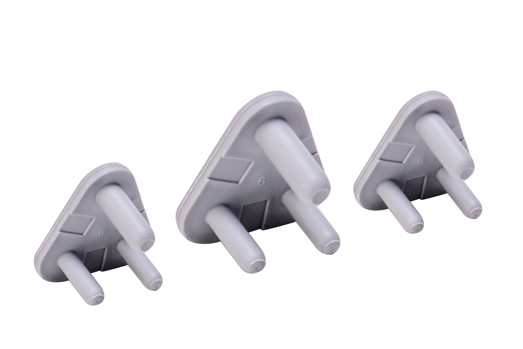 Adore Baby Safety Child Proofing Electrical Socket Cover Set- Pack of 12-Grey