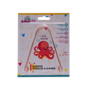 Adore Kids Copper Tongue Cleaner - Pack of 3pcs- Octopus