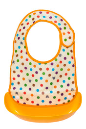 Adore Baby Bib with Spill Catcher - Yellow