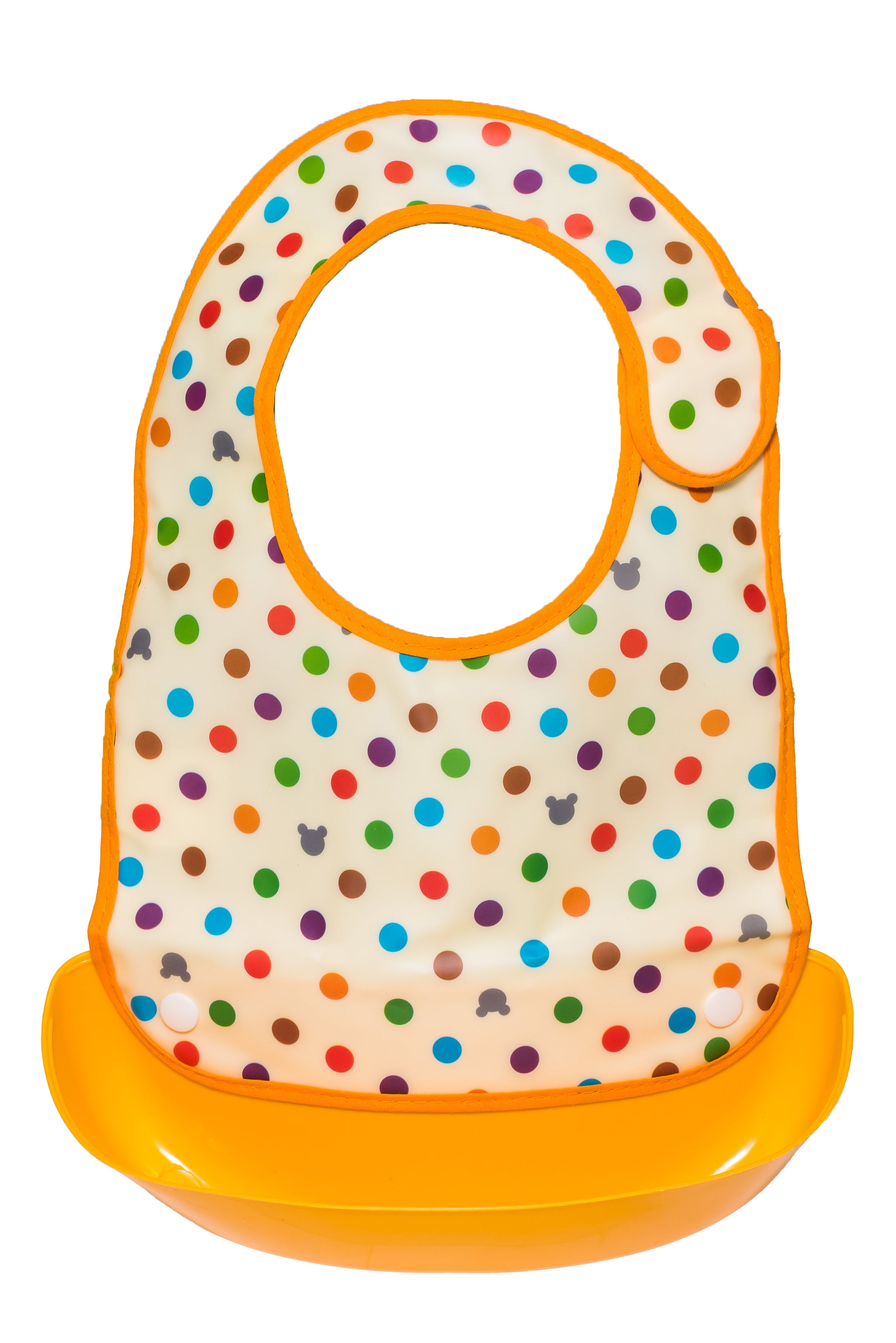 Adore Baby Bib with Spill Catcher - Yellow