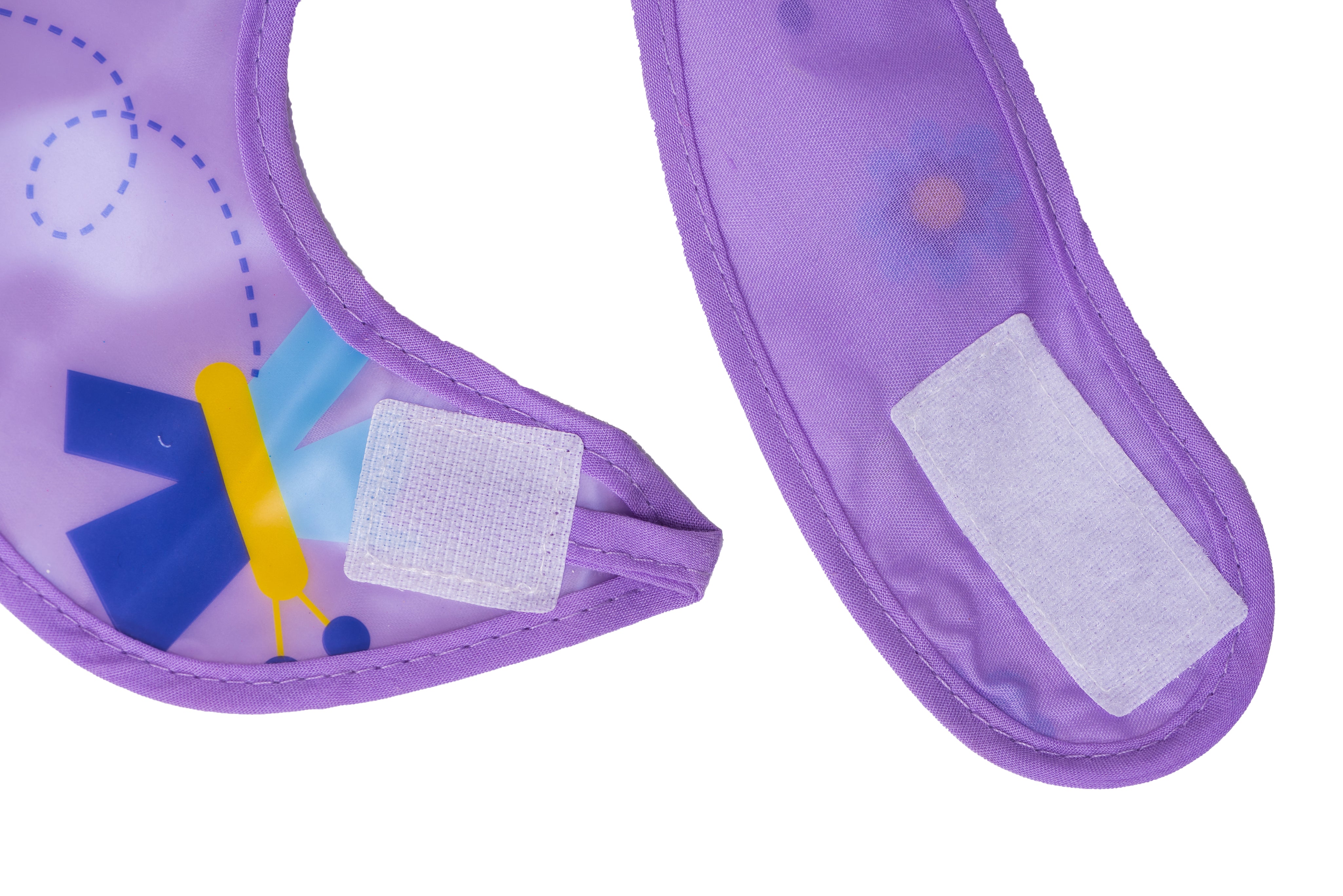 Adore Baby Bib with Spill Catcher - Purple