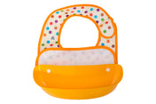 Adore Baby Bib with Spill Catcher - Yellow
