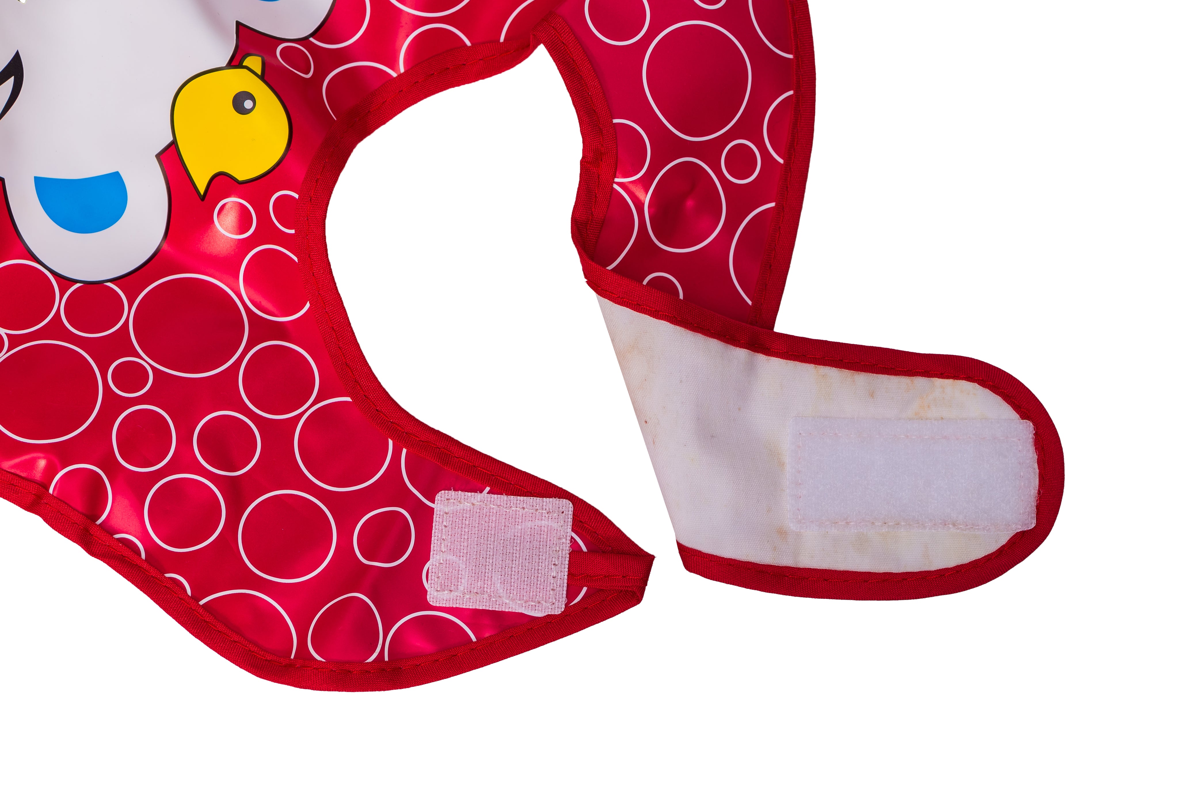 Adore Baby Bib with Spill Catcher - Red
