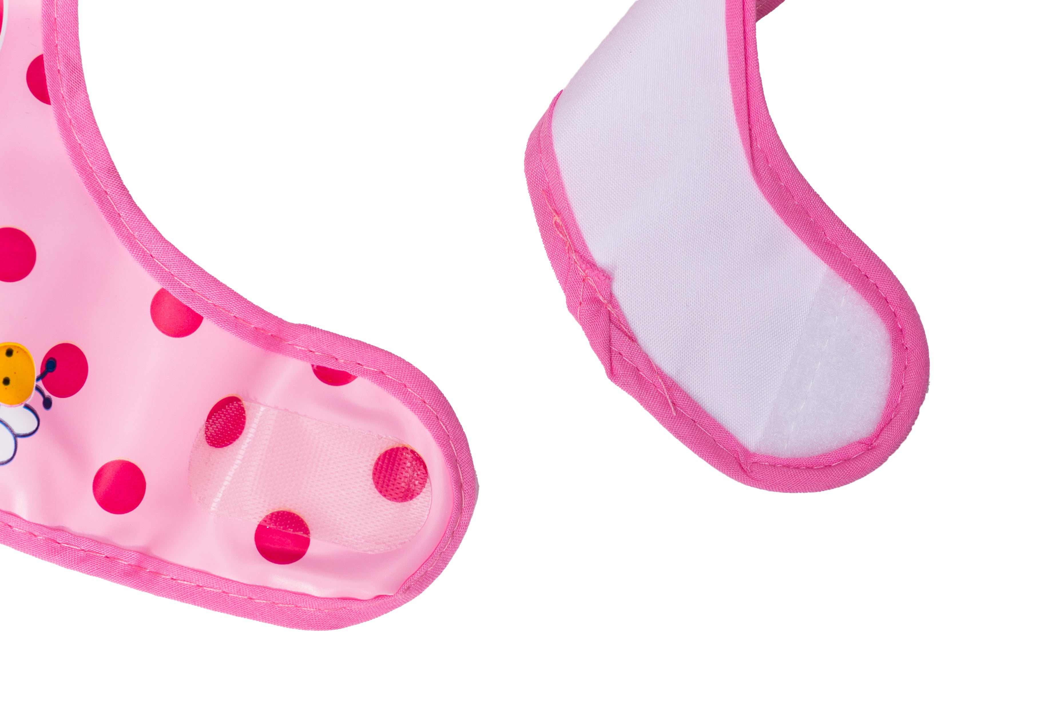 Adore Baby Bib with Spill Catcher -Pink