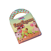 Adore Baby Farm Friends Bath Book Attractive and Interactive- Multicolor