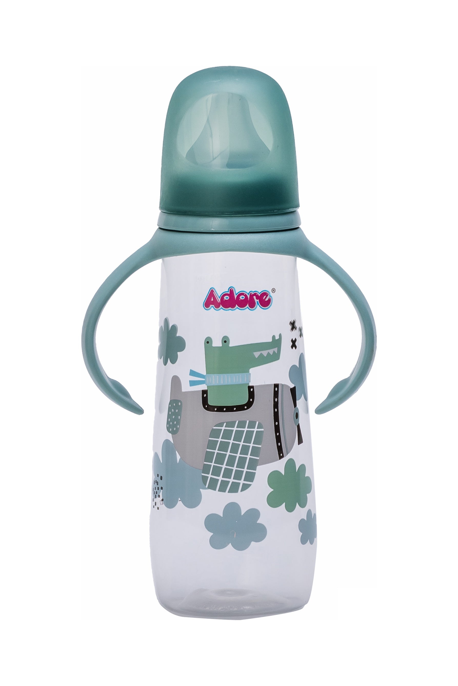 Adore England Narrow Neck Feeding Bottle-250ml - Green