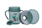 Adore Magic 360 Degree Spill Proof Sipper Cup with Handle 240 ml- Green