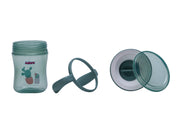 Adore Magic 360 Degree Spill Proof Sipper Cup with Handle 240 ml- Green