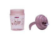 Adore Itzy Bitzy Straw Sipper with Twist & Sip Head with Twin Handle - Pink