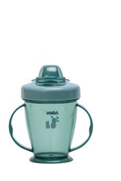 Adore Birdy Hard Spout Sipper cup with Twin Handle & Spill Proof Lid- 210ml - Green