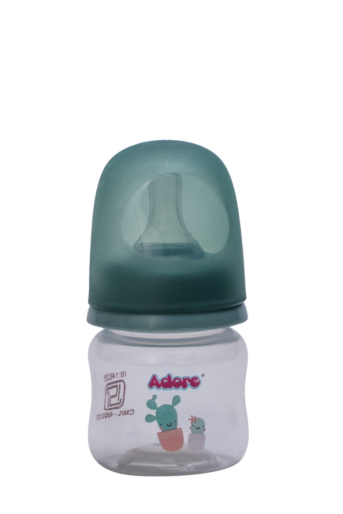 Adore England Narrow Neck Feeding Bottle 60ml - Green