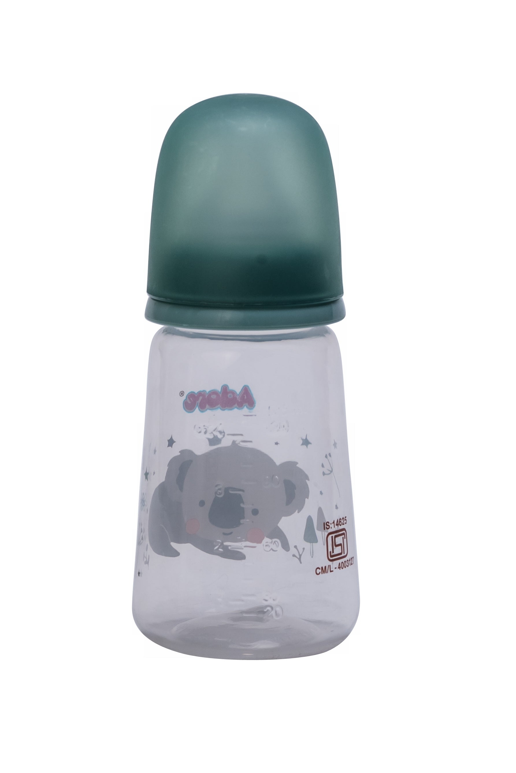 Adore England Narrow Neck Feeding Bottle-125ml - Green