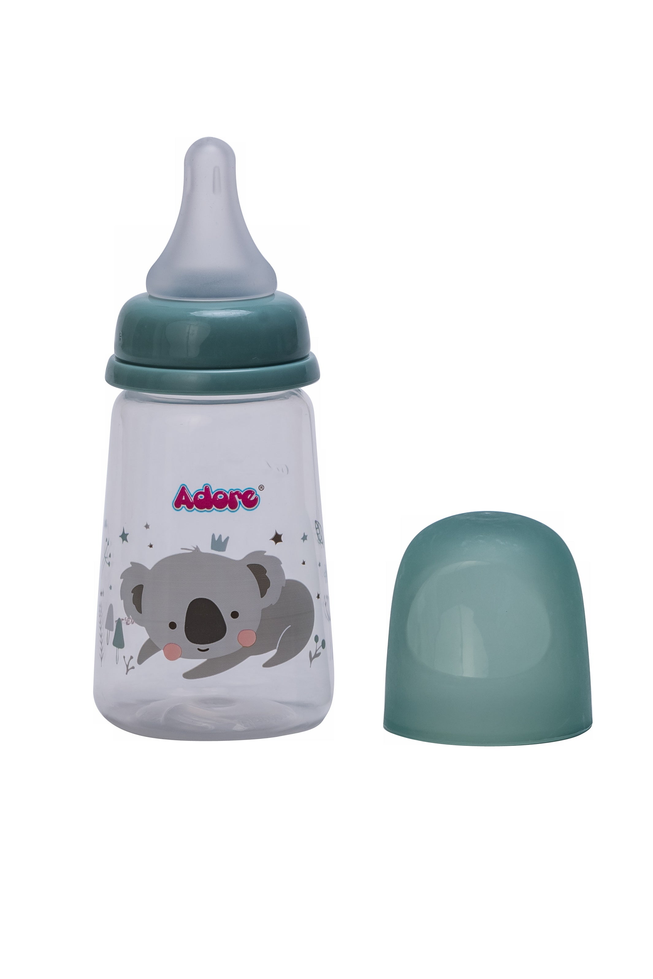 Adore England Narrow Neck Feeding Bottle-125ml - Green