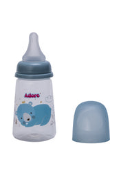 Adore England Narrow Neck Feeding Bottle-125ml - Blue